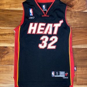 Reebok Black and Red Kids Heat Jersey